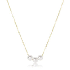 egirl 14" Necklace Gold - Joy Pearl