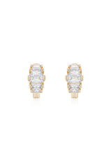 Diamond Shine Mini Hoop Earrings