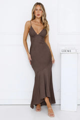 Live Action Maxi Dress Brown