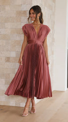 Gina Maxi Dress - Chocolate
