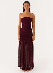 Savaya Maxi Dress - Mulberry