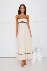 Island Dreamer Maxi Dress Cream