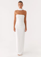 Libra Maxi Dress - White