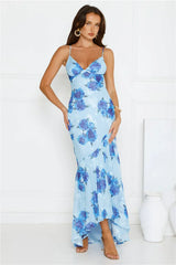 Storybook Romance Maxi Dress Blue